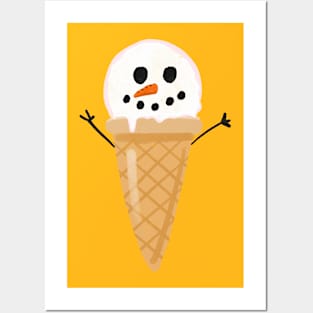 Snow Cream Posters and Art